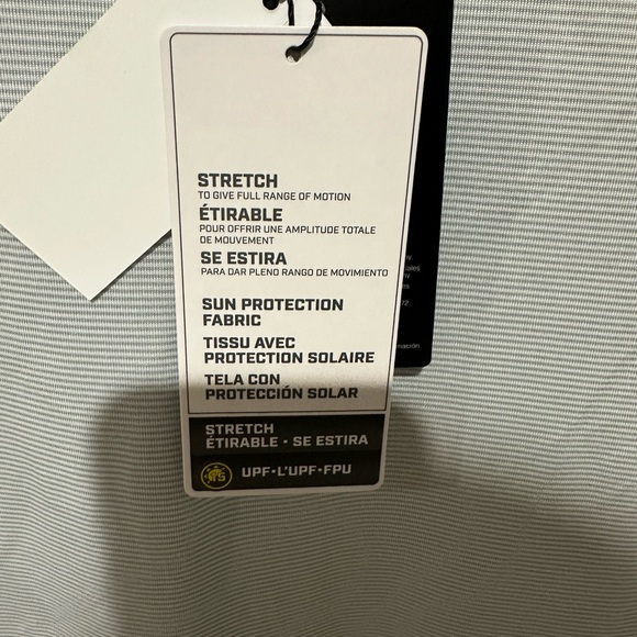 Mens golf T-shirt. Grey and white stripe size: sm, med, l,XL. BNWT. Callaway - Picture 4 of 7